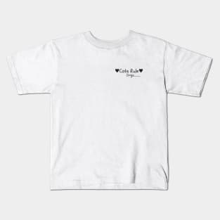 Cats Rule - pocket Kids T-Shirt